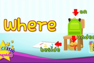 İngilizce Konum Edatları - Where? (in, on, under)