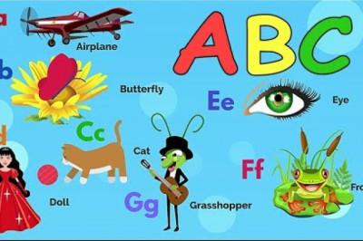 Çocuklar için Örneklerle İngilizce Alfabesi